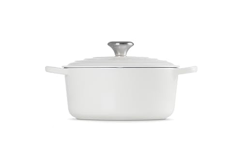 Le Creuset Enameled Cast Iron Signature Round Dutch Oven, 7.25 qt., Cerise