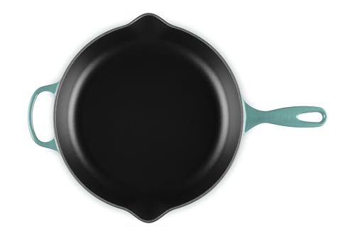 Le Creuset Enameled Cast Iron Signature Iron Handle Skillet, 11.75", Cerise