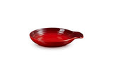 Le Creuset Signature Stoneware Spoon Rest, 6 Inches, Cerise