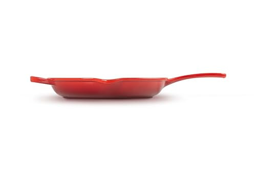 Le Creuset Enameled Cast Iron Signature Iron Handle Skillet, 11.75", Cerise
