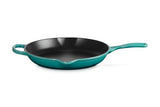 Le Creuset Enameled Cast Iron Signature Iron Handle Skillet, 11.75", Cerise