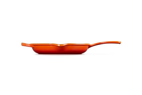 Le Creuset Enameled Cast Iron Signature Iron Handle Skillet, 11.75", Cerise