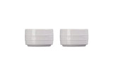 Le Creuset Stoneware Round Ramekin Straight Wall Set of 2, 7 oz. Each, White