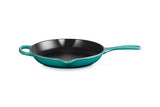 Le Creuset Enameled Cast Iron Signature Iron Handle Skillet, 11.75", Cerise
