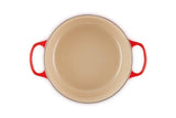 Le Creuset Enameled Cast Iron Signature Round Dutch Oven, 7.25 qt., Cerise