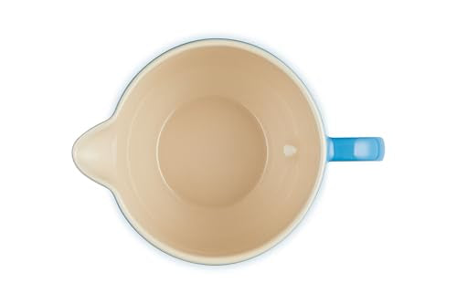 Le Creuset Stoneware Signature Batter Bowl, 3.25qt., White