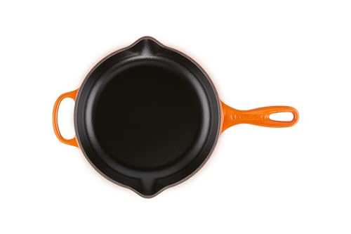 Le Creuset Enameled Cast Iron Signature Iron Handle Skillet, 11.75", Cerise