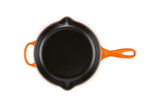 Le Creuset Enameled Cast Iron Signature Iron Handle Skillet, 11.75", Cerise