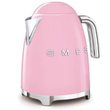 SMEG 50's Retro Style 7 Cup Electric Water Kettle with Automatic Shutoff, Removable Base, and Water Indicator, KLF03CHMUS, Matte Campagne