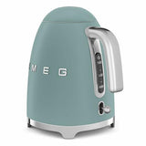 SMEG 50's Retro Style 7 Cup Electric Water Kettle with Automatic Shutoff, Removable Base, and Water Indicator, KLF03CHMUS, Matte Campagne