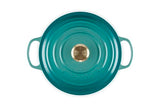 Le Creuset Enameled Cast Iron Signature Round Dutch Oven, 7.25 qt., Cerise