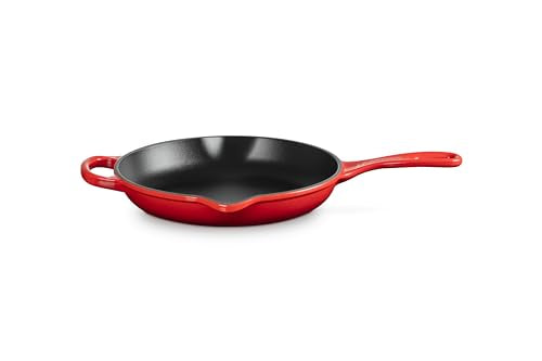 Le Creuset Enameled Cast Iron Signature Iron Handle Skillet, 11.75", Cerise