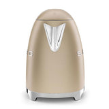 SMEG 50's Retro Style 7 Cup Electric Water Kettle with Automatic Shutoff, Removable Base, and Water Indicator, KLF03CHMUS, Matte Campagne
