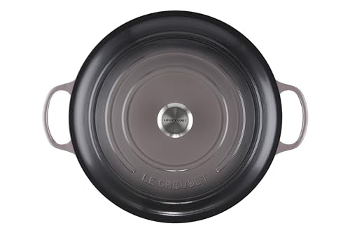 Le Creuset Enameled Cast Iron Signature Round Dutch Oven, 7.25 qt., Cerise
