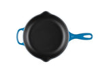 Le Creuset Enameled Cast Iron Signature Iron Handle Skillet, 11.75", Cerise