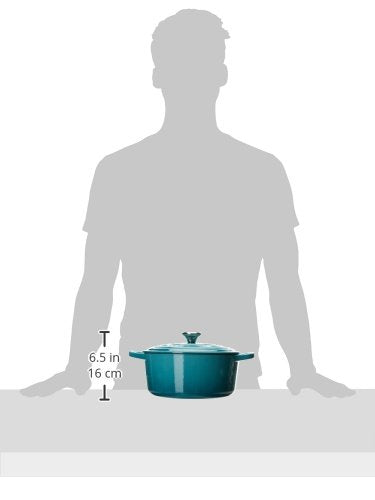 Le Creuset Enameled Cast Iron Signature Round Dutch Oven, 7.25 qt., Cerise