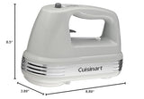 Cuisinart Power Advantage Plus 9-Speed Hand Mixer, 220W Motor, Electric Mixer with Dishwasher-Safe Beaters, Storage Case, HM-90BCS, Brushed Chrome