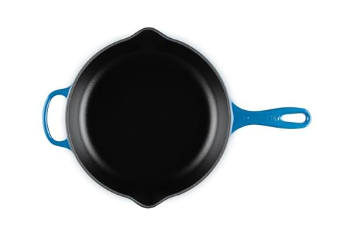 Le Creuset Enameled Cast Iron Signature Iron Handle Skillet, 11.75", Cerise