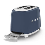 SMEG 2 Slice Toaster with 6 Presets and Defrost Function and Removable Crumb Tray TSF01RDUS, RED