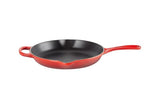 Le Creuset Enameled Cast Iron Signature Iron Handle Skillet, 11.75", Cerise