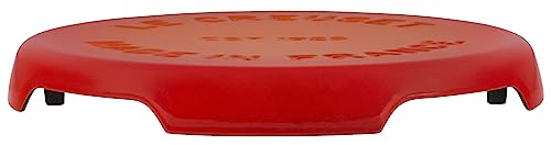 Le Creuset Enameled Cast Iron Signature Trivet, 8.8", Flame