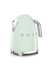 SMEG 50's Retro Style 7 Cup Electric Water Kettle with Automatic Shutoff, Removable Base, and Water Indicator, KLF03CHMUS, Matte Campagne