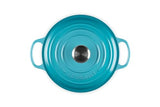 Le Creuset Enameled Cast Iron Signature Round Dutch Oven, 7.25 qt., Cerise