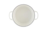 Le Creuset Enameled Cast Iron Signature Round Dutch Oven, 7.25 qt., Cerise