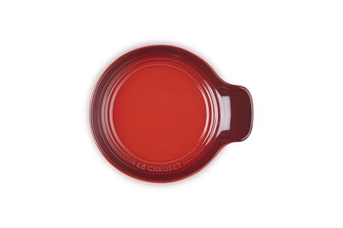 Le Creuset Signature Stoneware Spoon Rest, 6 Inches, Cerise
