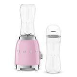 SMEG 50's Retro Style Personal Blender with Backlit Knob and Two 600 ML BPA Free bottles