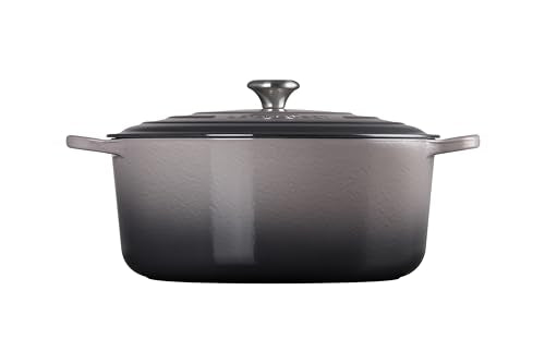 Le Creuset Enameled Cast Iron Signature Round Dutch Oven, 7.25 qt., Cerise