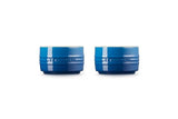 Le Creuset Stoneware Round Ramekin Straight Wall Set of 2, 7 oz. Each, White