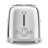 SMEG 2 Slice Toaster with 6 Presets and Defrost Function and Removable Crumb Tray TSF01RDUS, RED