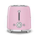 SMEG 2 Slice Toaster with 6 Presets and Defrost Function and Removable Crumb Tray TSF01RDUS, RED