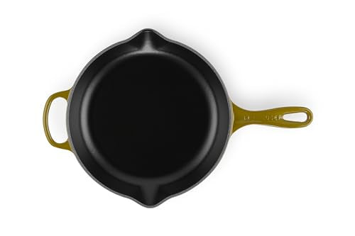 Le Creuset Enameled Cast Iron Signature Iron Handle Skillet, 11.75", Cerise