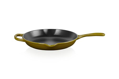 Le Creuset Enameled Cast Iron Signature Iron Handle Skillet, 11.75", Cerise