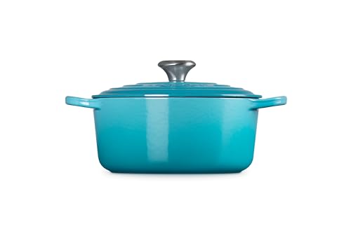 Le Creuset Enameled Cast Iron Signature Round Dutch Oven, 7.25 qt., Cerise