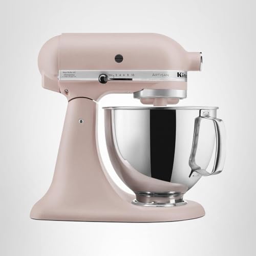 KitchenAid Artisan Series 5 Quart Tilt Head Stand Mixer with Pouring Shield KSM150PS, Milkshake