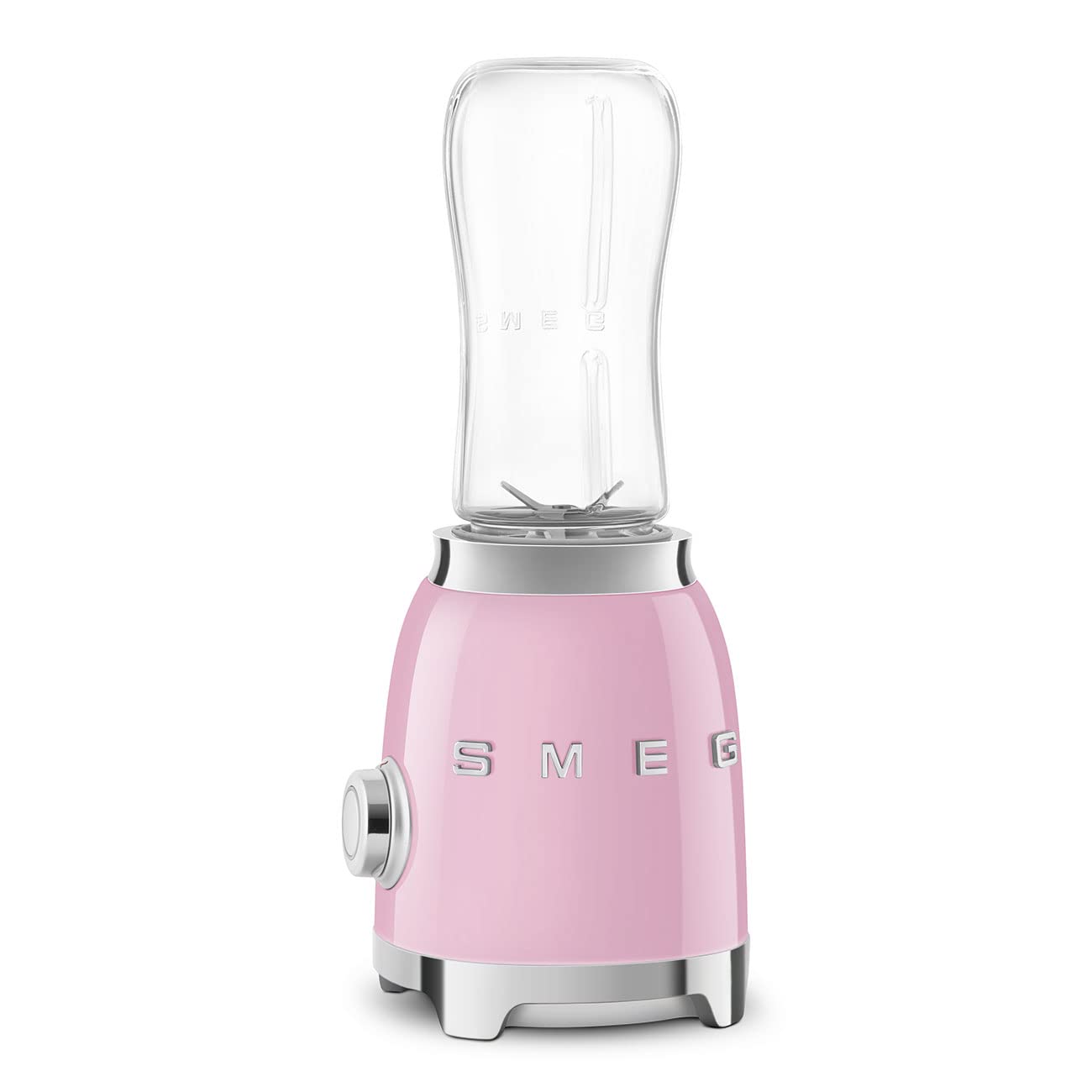 SMEG 50's Retro Style Personal Blender with Backlit Knob and Two 600 ML BPA Free bottles