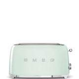 SMEG 2 Slice Toaster with 6 Presets and Defrost Function and Removable Crumb Tray TSF01RDUS, RED