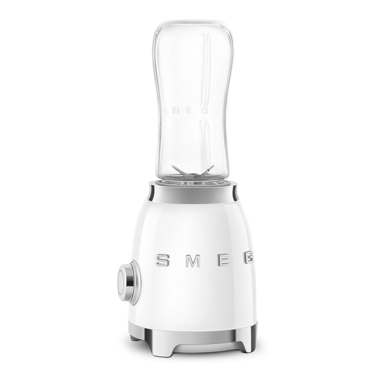 SMEG 50's Retro Style Personal Blender with Backlit Knob and Two 600 ML BPA Free bottles