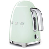 SMEG 50's Retro Style 7 Cup Electric Water Kettle with Automatic Shutoff, Removable Base, and Water Indicator, KLF03CHMUS, Matte Campagne