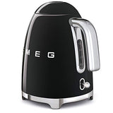 SMEG 50's Retro Style 7 Cup Electric Water Kettle with Automatic Shutoff, Removable Base, and Water Indicator, KLF03CHMUS, Matte Campagne