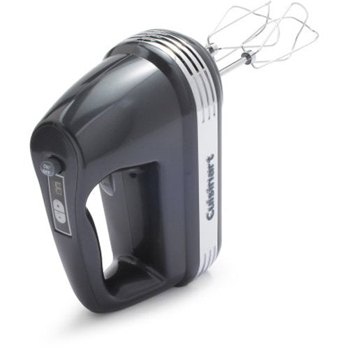 Cuisinart Power Advantage Plus 9-Speed Hand Mixer, 220W Motor, Electric Mixer with Dishwasher-Safe Beaters, Storage Case, HM-90BCS, Brushed Chrome