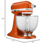 KitchenAid Artisan Series 5 Quart Tilt Head Stand Mixer with Pouring Shield KSM150PS, Milkshake
