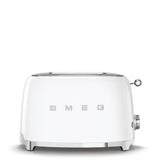 SMEG 2 Slice Toaster with 6 Presets and Defrost Function and Removable Crumb Tray TSF01RDUS, RED