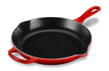 Le Creuset Enameled Cast Iron Signature Iron Handle Skillet, 11.75", Cerise