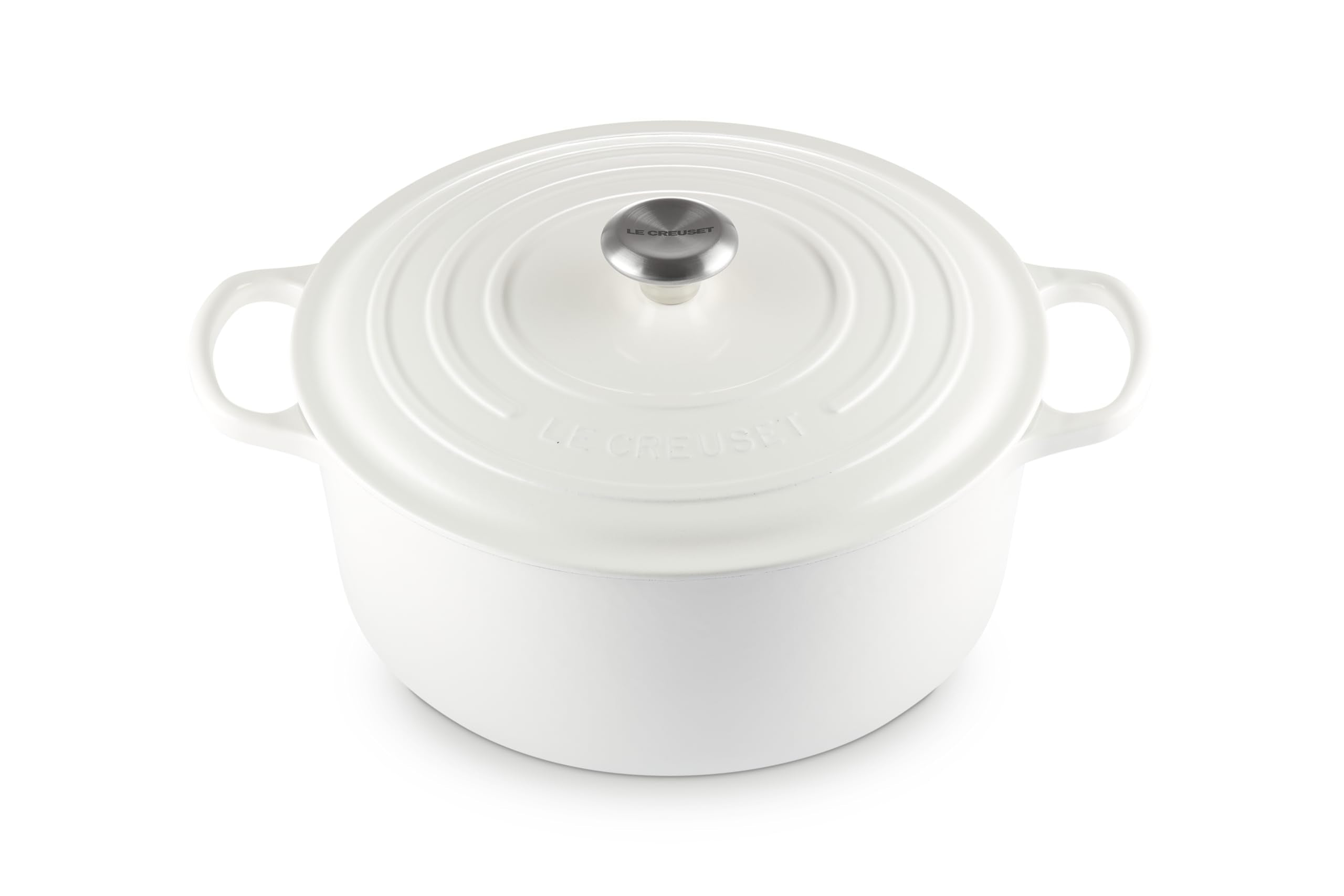 Le Creuset Enameled Cast Iron Signature Round Dutch Oven, 7.25 qt., Cerise