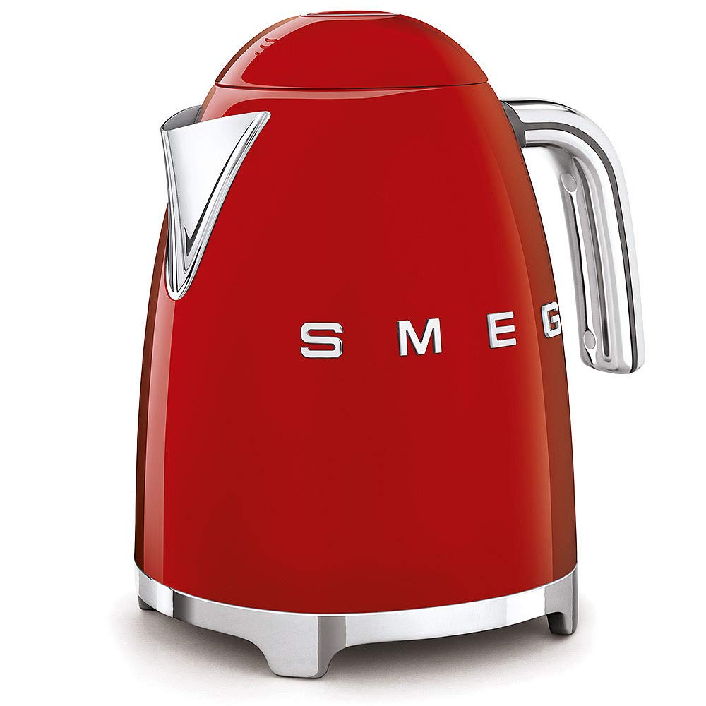SMEG 50's Retro Style 7 Cup Electric Water Kettle with Automatic Shutoff, Removable Base, and Water Indicator, KLF03CHMUS, Matte Campagne