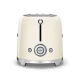 SMEG 2 Slice Toaster with 6 Presets and Defrost Function and Removable Crumb Tray TSF01RDUS, RED